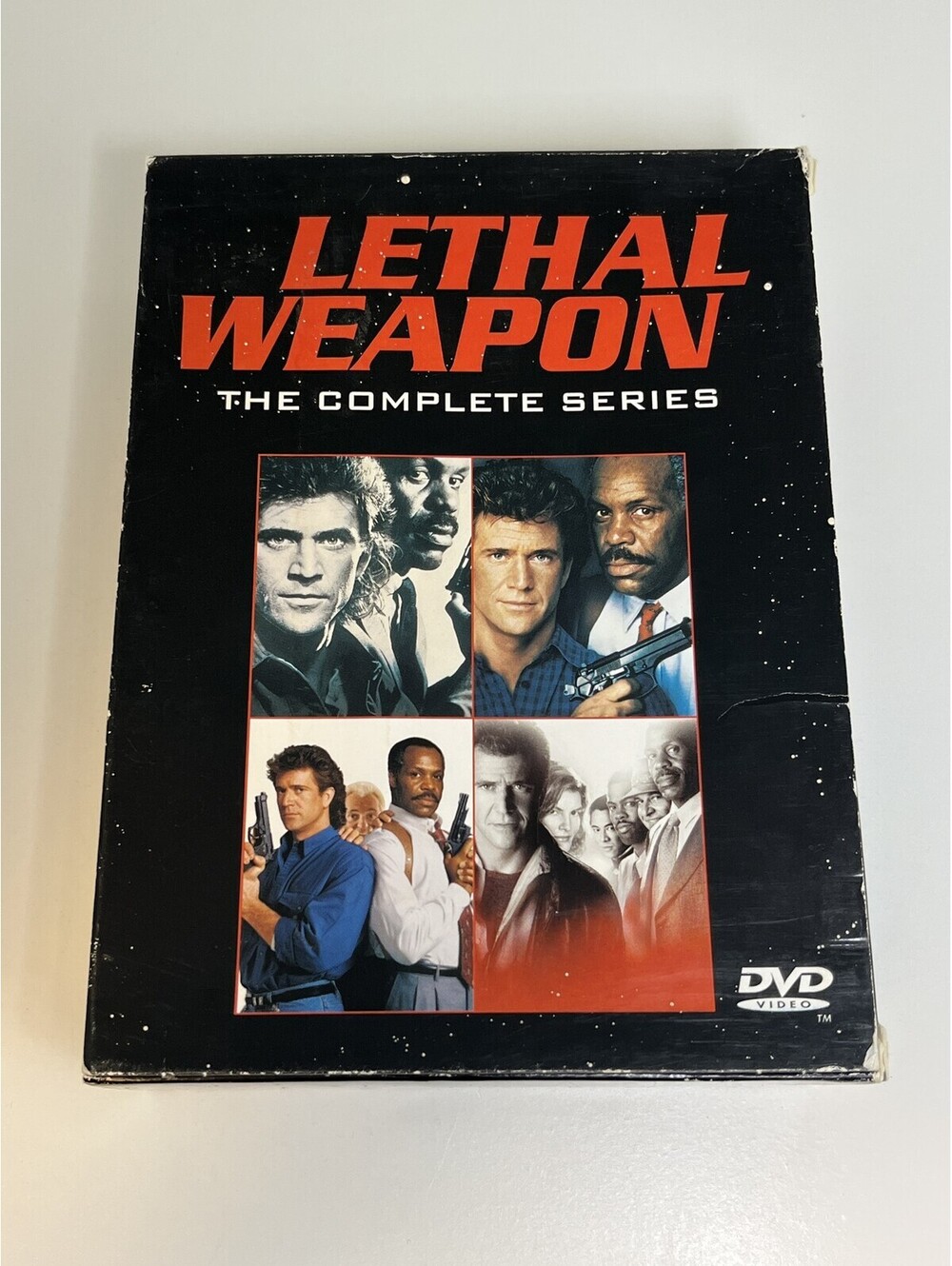 Lethal Weapon The Complete Series DVD 1-4 Snap-Case Box Used